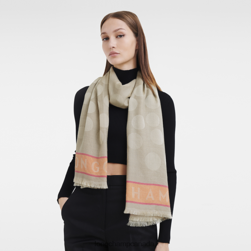 Longchamp Spring/Summer 2023 Collection Stole Beige Men Accessories 2XXDPB992