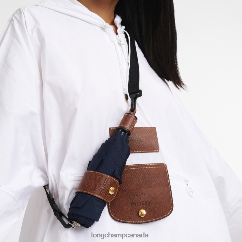 Longchamp X D'heygere Umbrella Navy Men Accessories 2XXDPB965