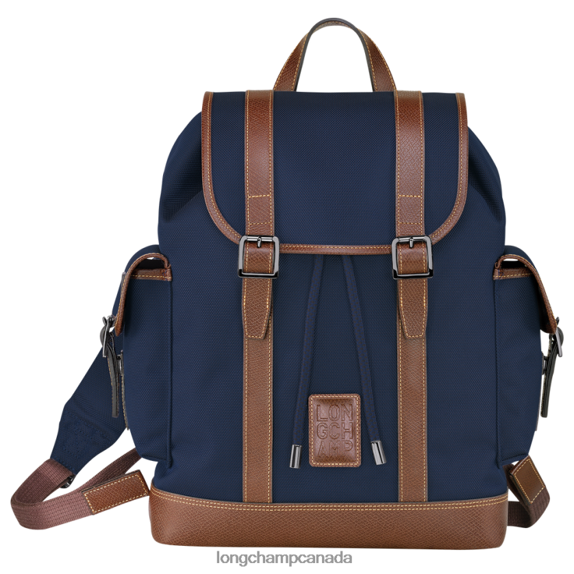 Longchamp Boxford Backpack Blue Men Bags 2XXDPB1104