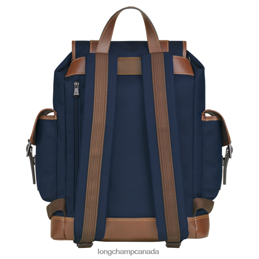 Longchamp Boxford Backpack Blue Men Bags 2XXDPB1104