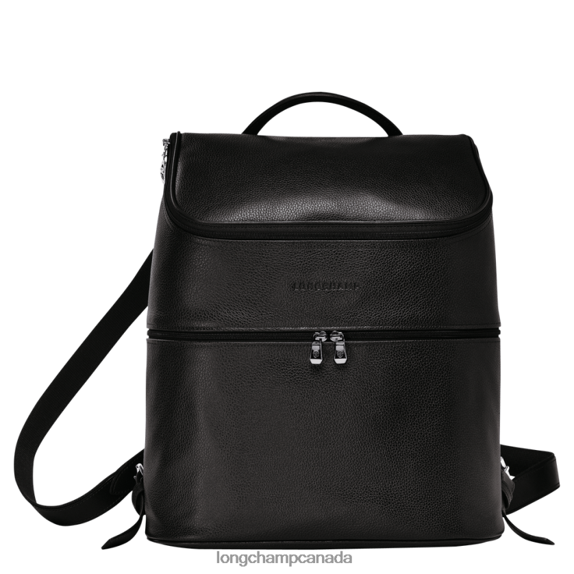 Longchamp Le Foulonne Backpack Black Men Bags 2XXDPB448