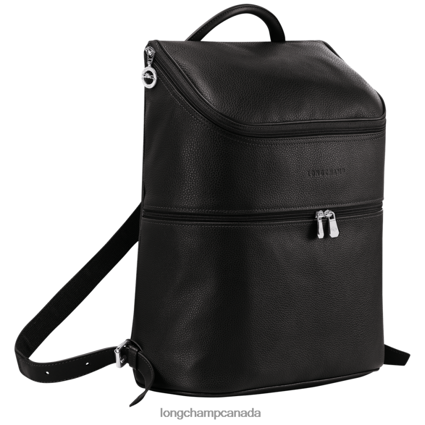 Longchamp Le Foulonne Backpack Black Men Bags 2XXDPB448