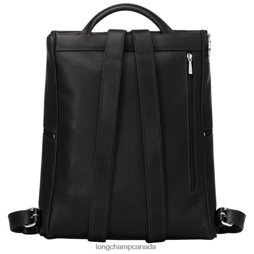 Longchamp Le Foulonne Backpack Black Men Bags 2XXDPB448