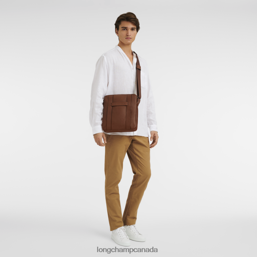 Longchamp 3D Crossbody bag Cognac Men Bags 2XXDPB1126