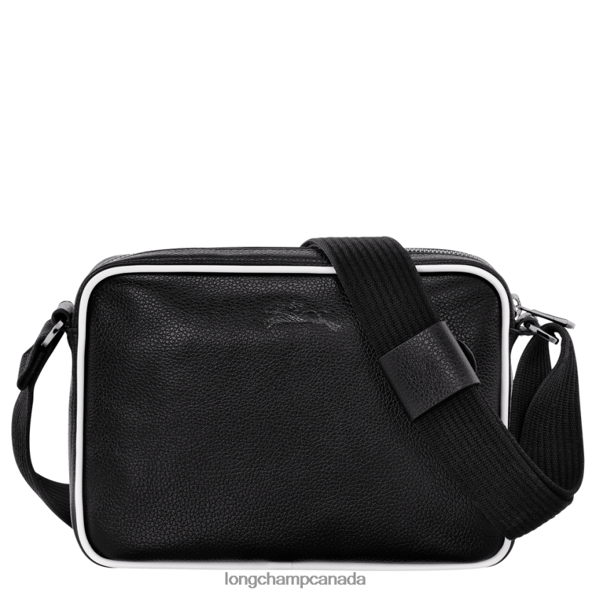 Longchamp Le Foulonne Camera bag Black/White Men Bags 2XXDPB1124