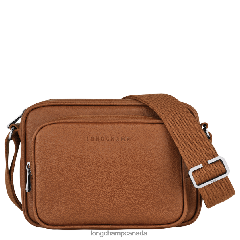 Longchamp Le Foulonne Camera bag Caramel Men Bags 2XXDPB1085