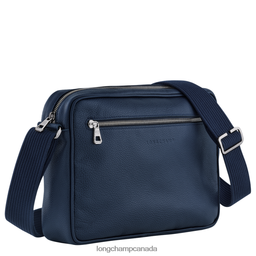 Longchamp Le Foulonne Camera bag Navy Men Bags 2XXDPB1120