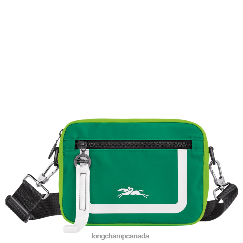 Longchamp Le Pliage Collection Camera bag Grass/Green Light Men Bags 2XXDPB334