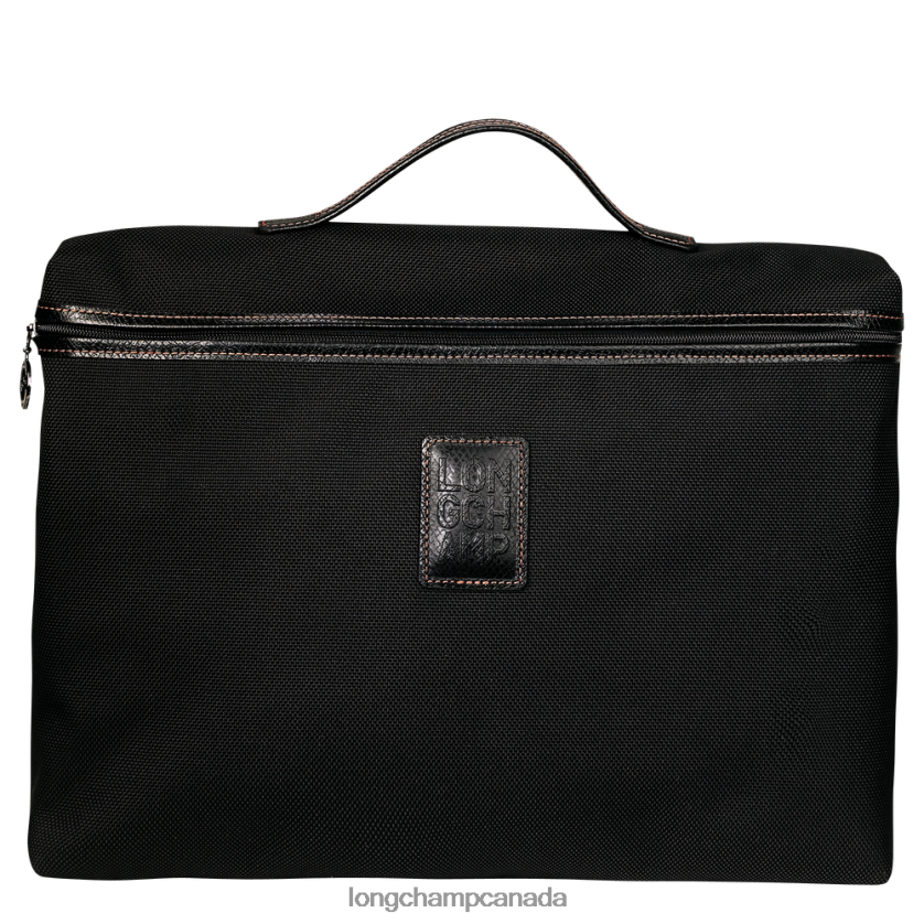 Longchamp Boxford Briefcase Black Men Bags 2XXDPB1091