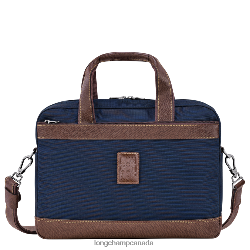 Longchamp Boxford Briefcase Blue Men Bags 2XXDPB1095