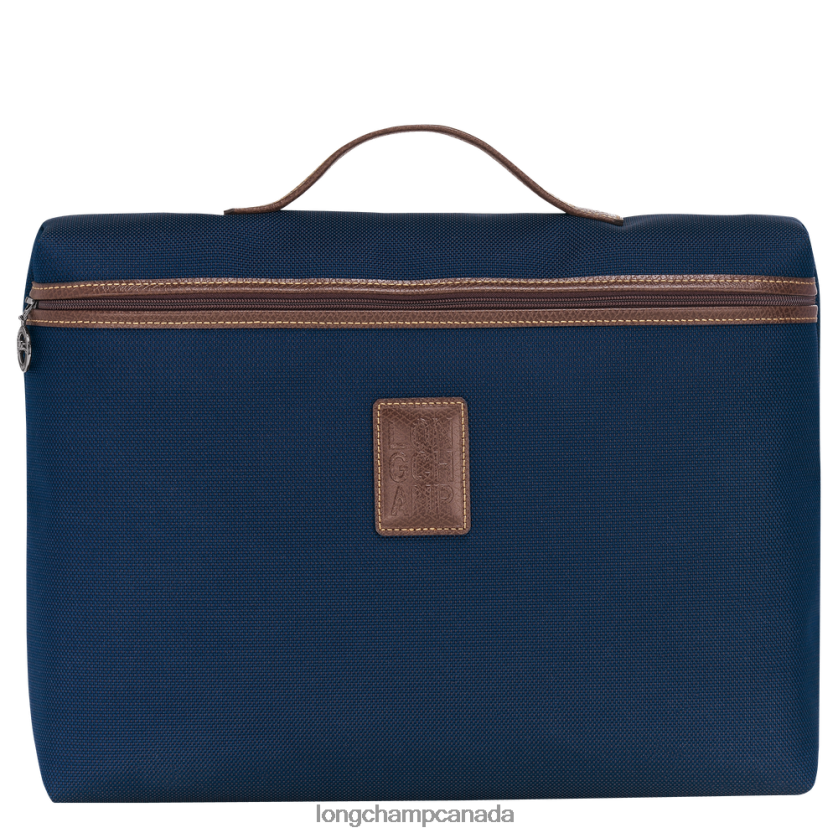 Longchamp Boxford Briefcase Blue Men Bags 2XXDPB1099