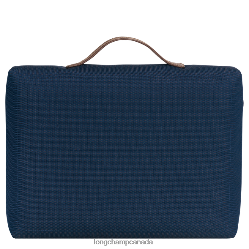 Longchamp Boxford Briefcase Blue Men Bags 2XXDPB1099