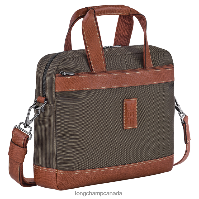Longchamp Boxford Briefcase Brown Men Bags 2XXDPB1094