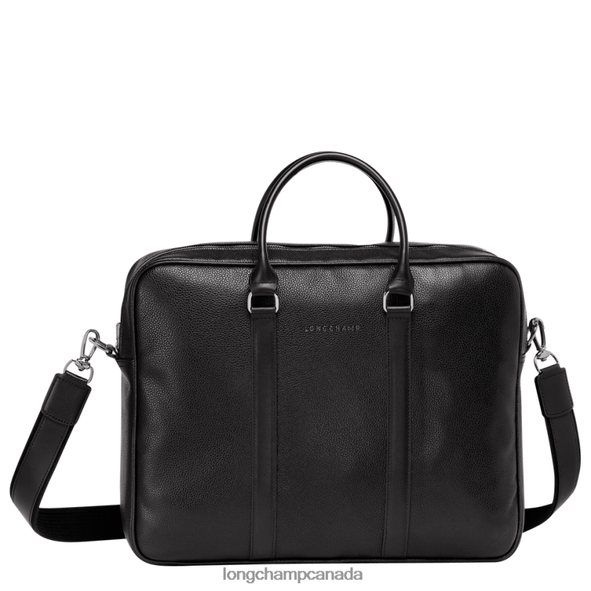 Longchamp Le Foulonne Briefcase Black Men Bags 2XXDPB1100