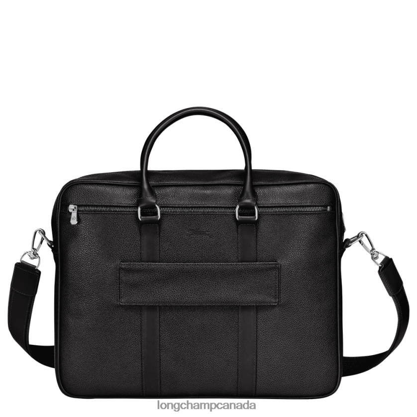 Longchamp Le Foulonne Briefcase Black Men Bags 2XXDPB1100