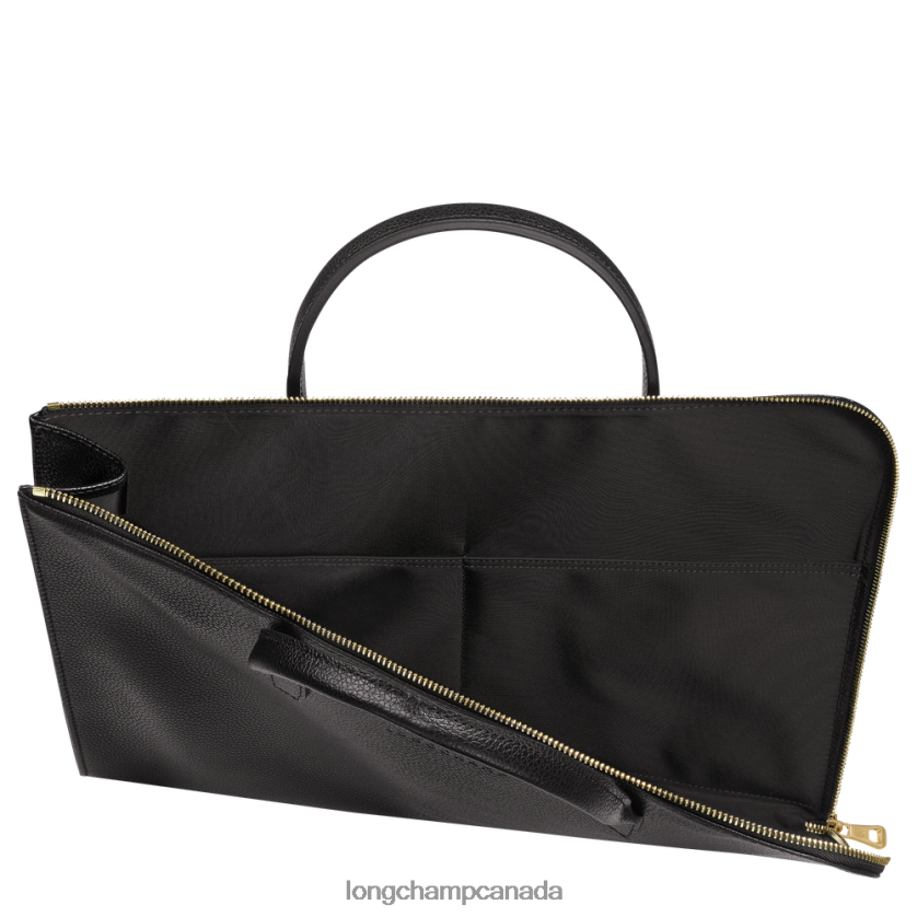 Longchamp Le Foulonne Briefcase Black Men Bags 2XXDPB470
