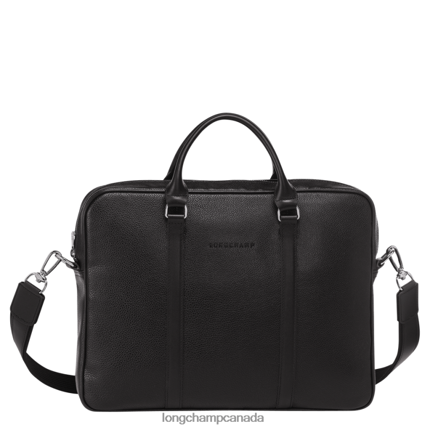 Longchamp Le Foulonne Briefcase Black Men Bags 2XXDPB475