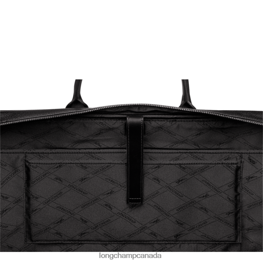 Longchamp Le Foulonne Briefcase Black Men Bags 2XXDPB481