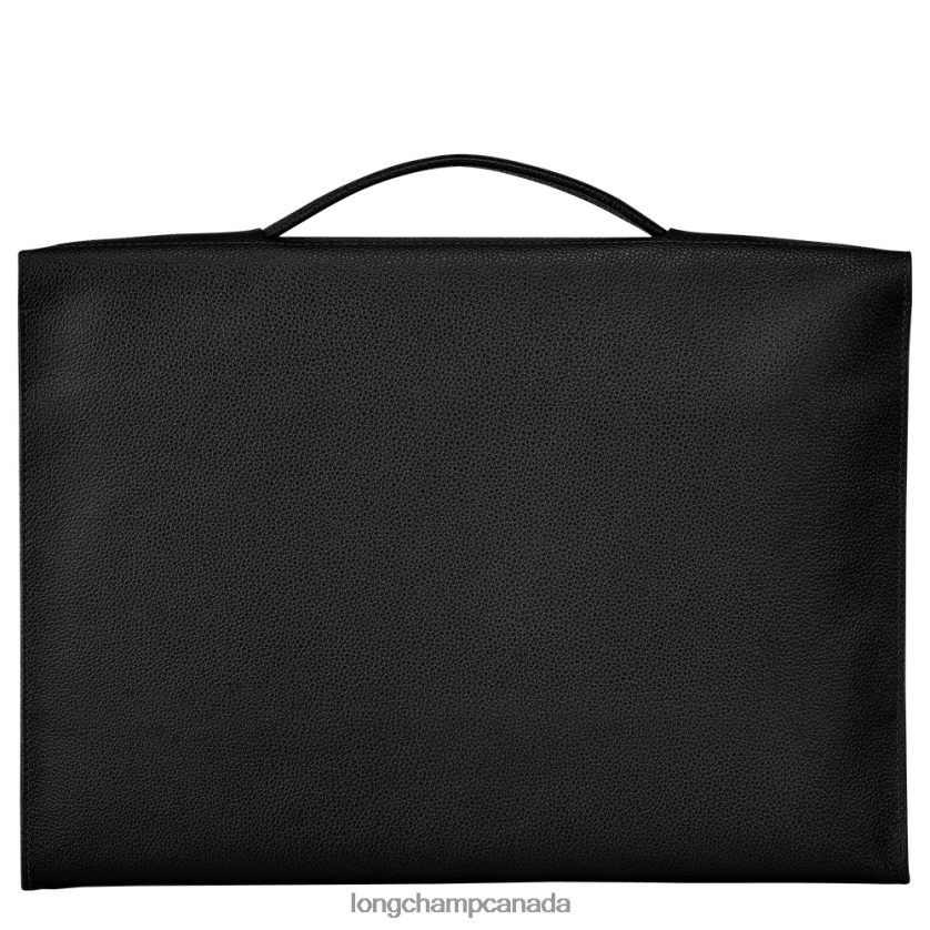 Longchamp Le Foulonne Briefcase Black Men Bags 2XXDPB483