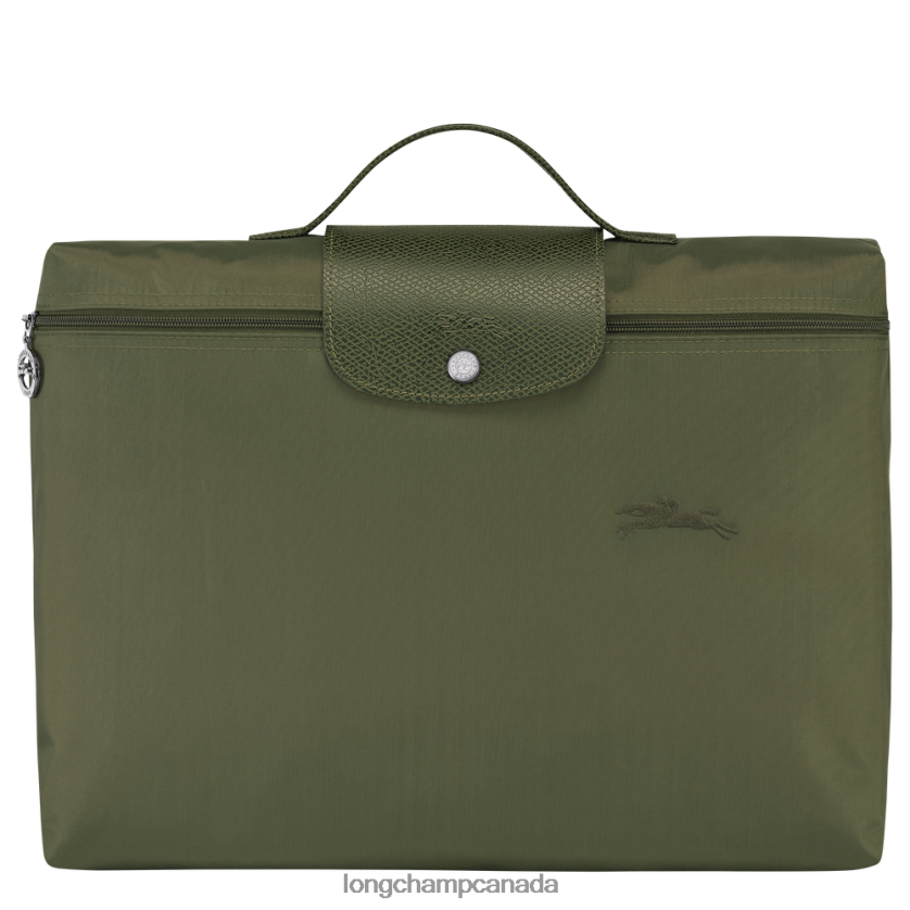 Longchamp Le Pliage Green Document folder Forest Men Bags 2XXDPB493