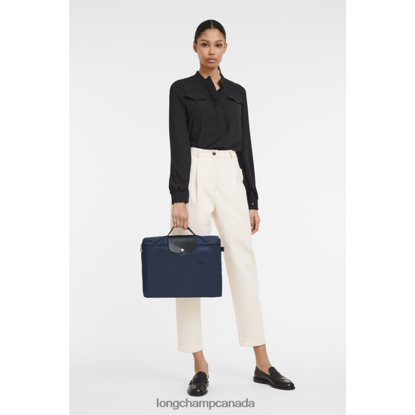 Longchamp Le Pliage Green Document folder Navy Men Bags 2XXDPB496