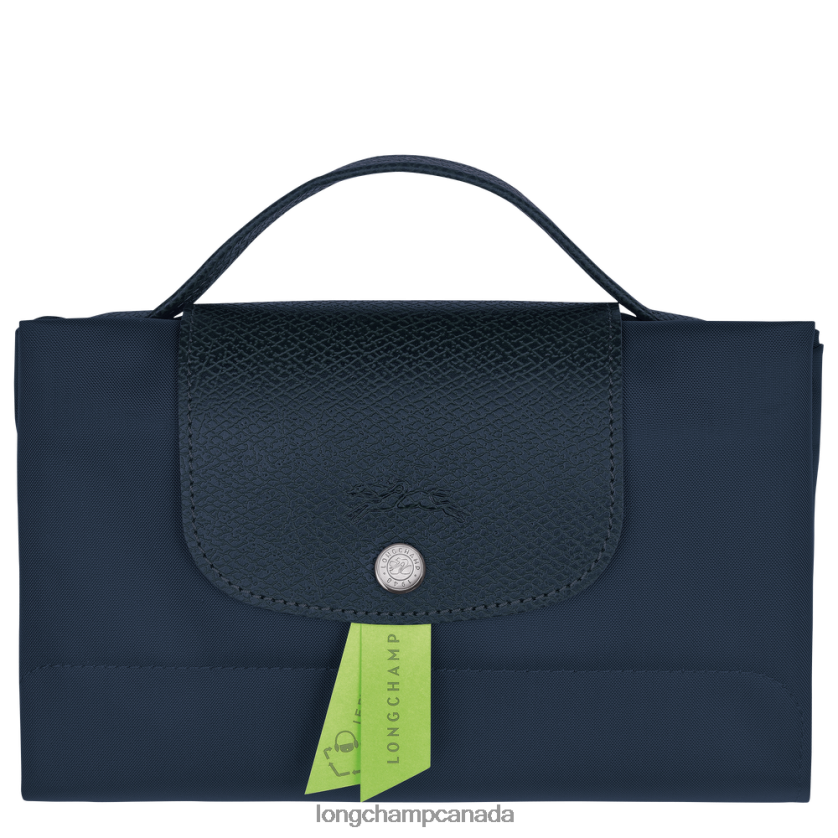 Longchamp Le Pliage Green Document folder Navy Men Bags 2XXDPB496