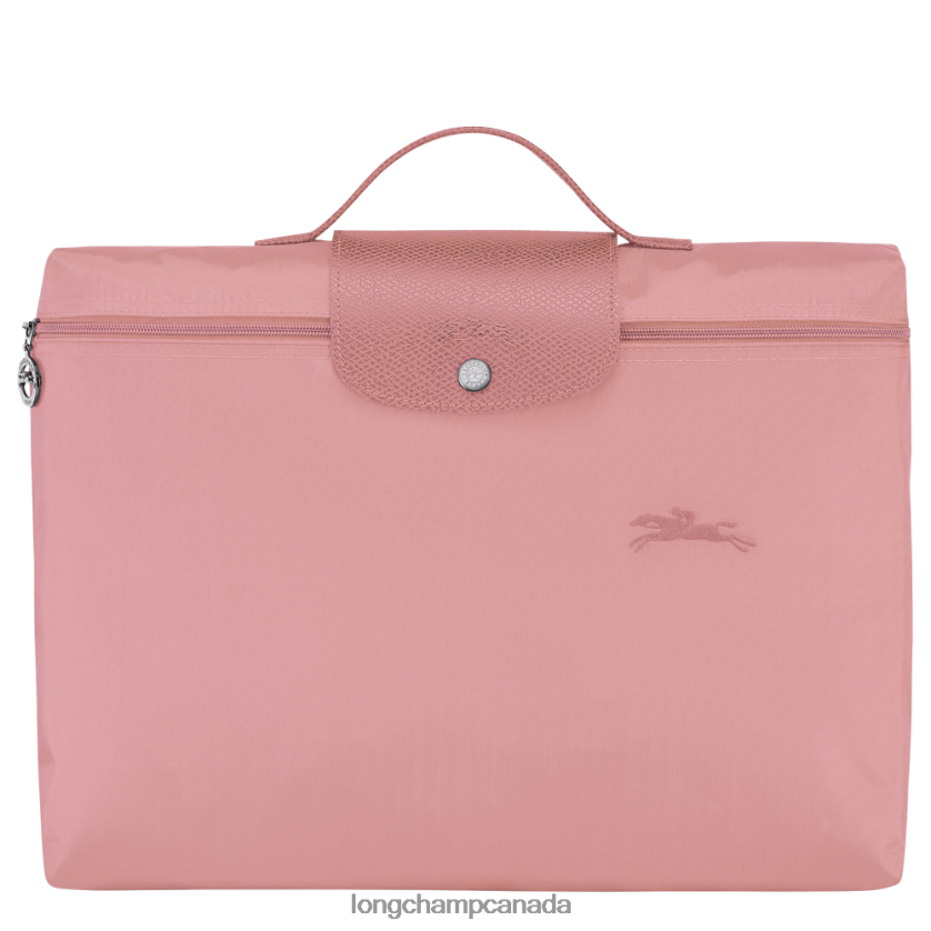 Longchamp Le Pliage Green Document folder Petal Pink Men Bags 2XXDPB498