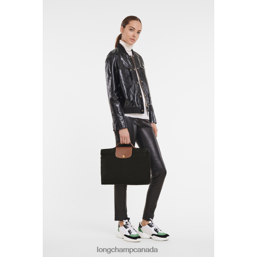 Longchamp Le Pliage Original Briefcase Black Men Bags 2XXDPB485