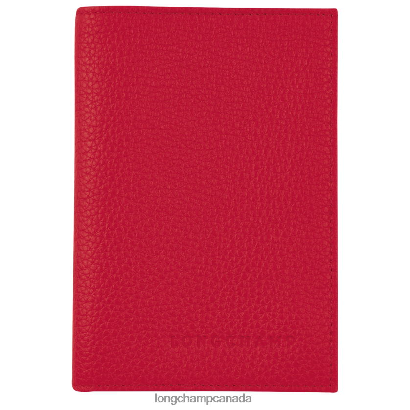 Longchamp Le Foulonne Passport cover Love Men Leather Goods 2XXDPB727