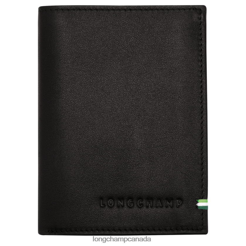 Longchamp sur Seine Wallet Black Men Leather Goods 2XXDPB1129
