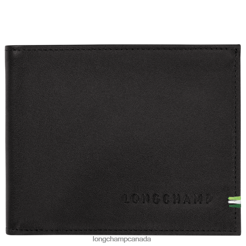 Longchamp sur Seine Wallet Black Men Leather Goods 2XXDPB17