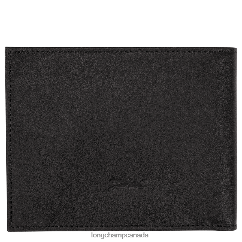 Longchamp sur Seine Wallet Black Men Leather Goods 2XXDPB17