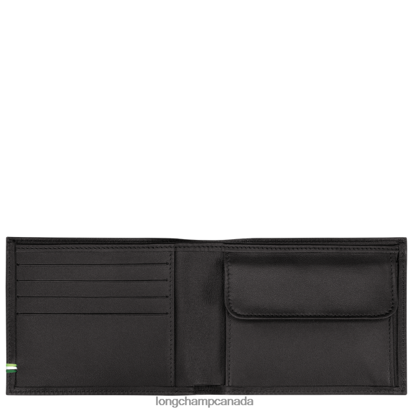 Longchamp sur Seine Wallet Black Men Leather Goods 2XXDPB17