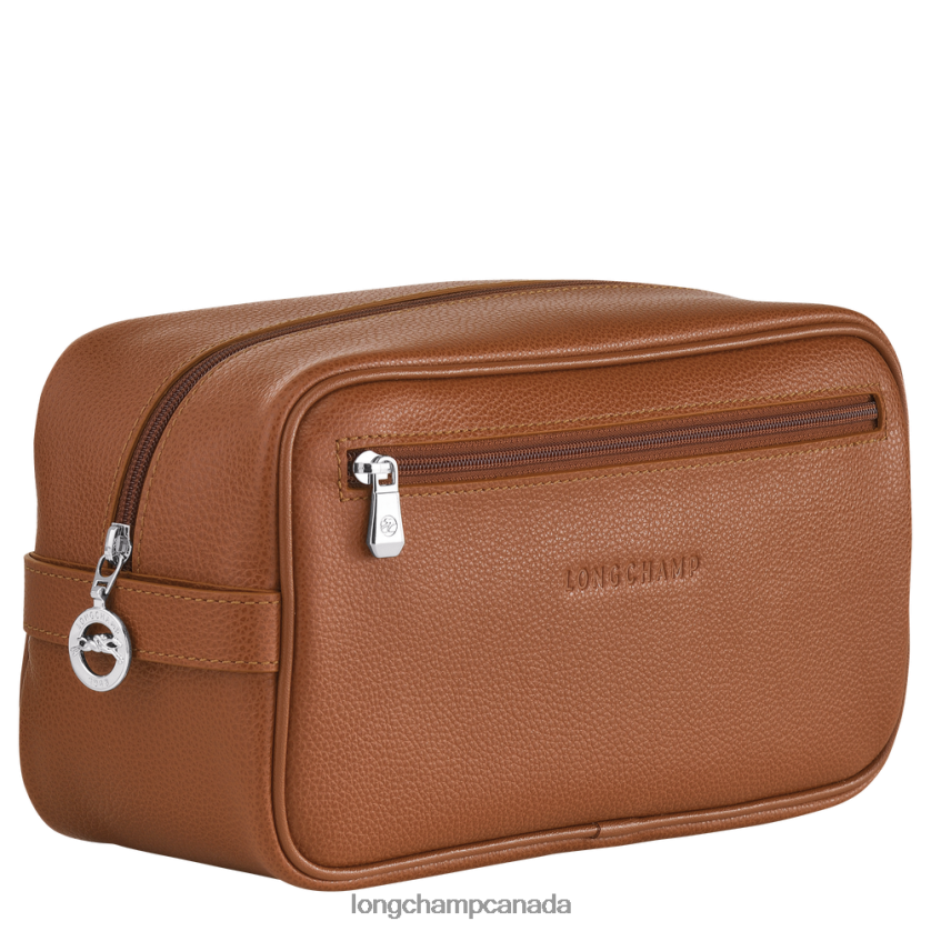 Longchamp Le Foulonne Toiletry case Caramel Men Bags 2XXDPB874