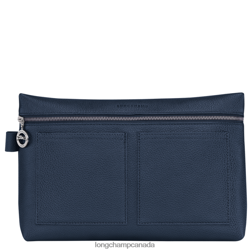 Longchamp Le Foulonne Toiletry case Navy Men Bags 2XXDPB871