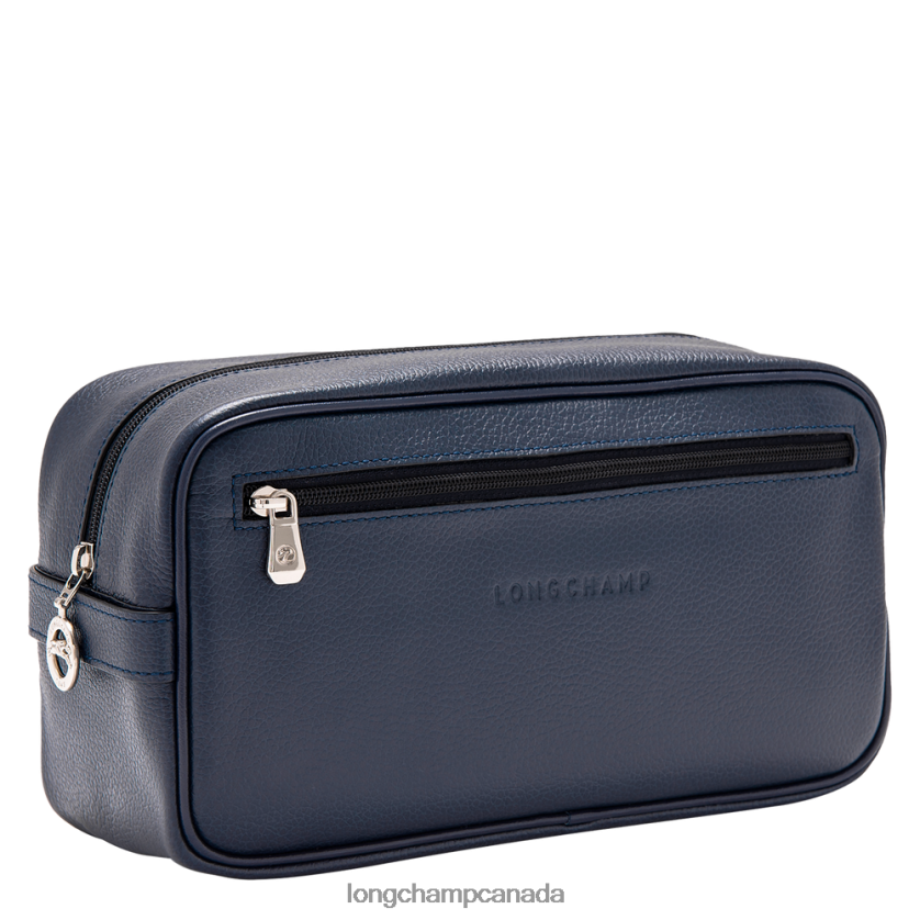 Longchamp Le Foulonne Toiletry case Navy Men Bags 2XXDPB873