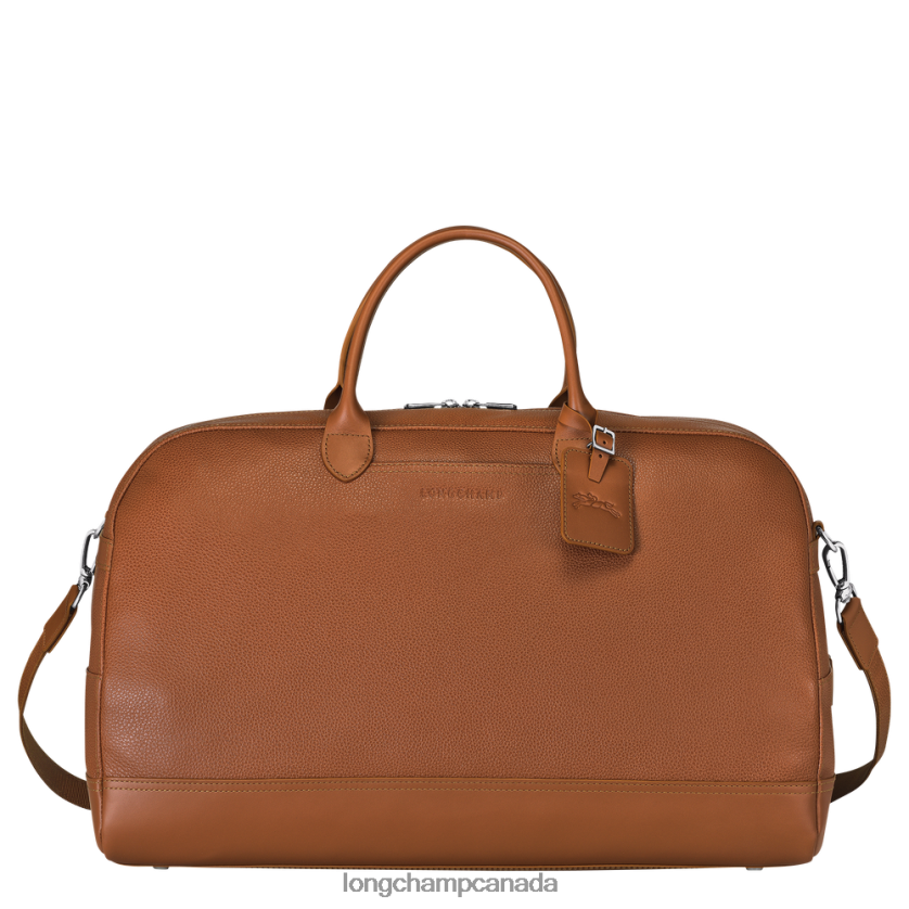 Longchamp Le Foulonne Travel bag Caramel Men Bags 2XXDPB825