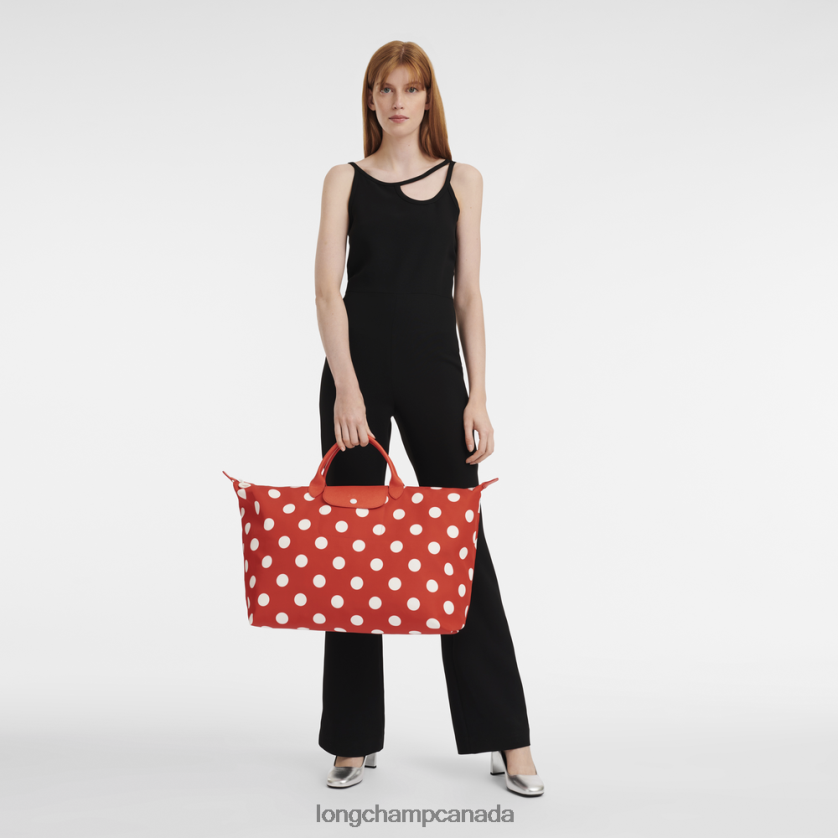 Longchamp Le Pliage Collection Travel bag Orange Men Bags 2XXDPB782