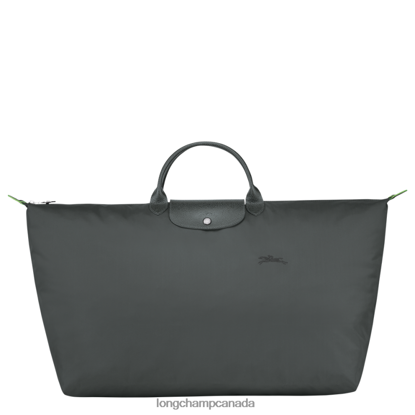 Longchamp Le Pliage Green Travel bag Graphite Men Bags 2XXDPB796
