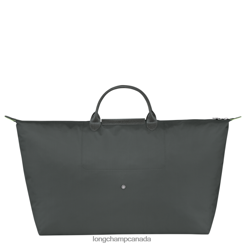 Longchamp Le Pliage Green Travel bag Graphite Men Bags 2XXDPB796