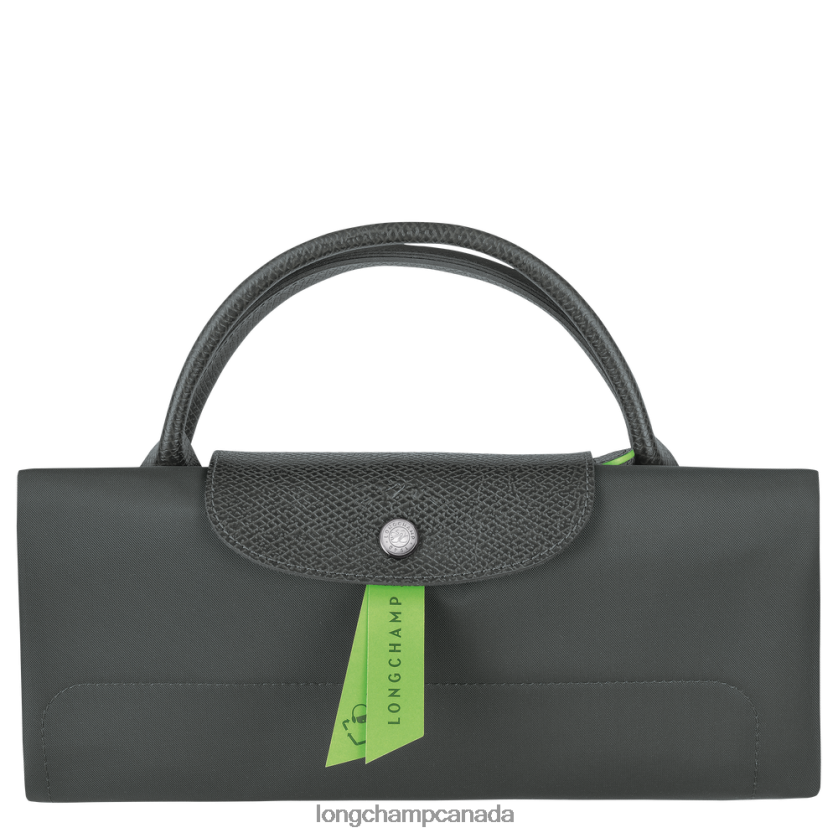 Longchamp Le Pliage Green Travel bag Graphite Men Bags 2XXDPB796