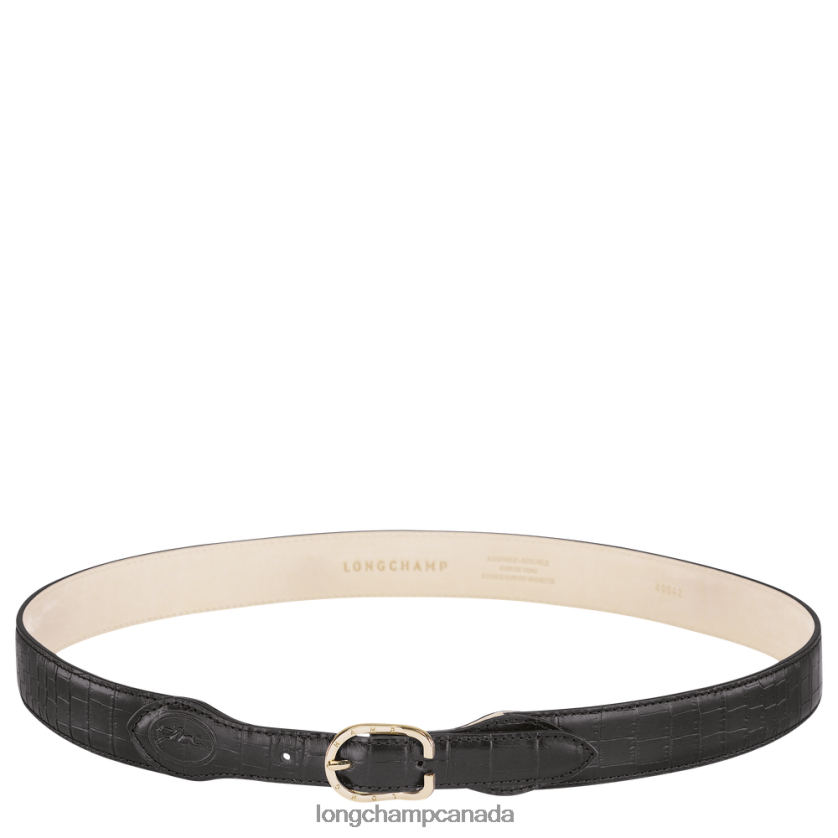 Longchamp 1980 belt Black Women Accessories 2XXDPB921
