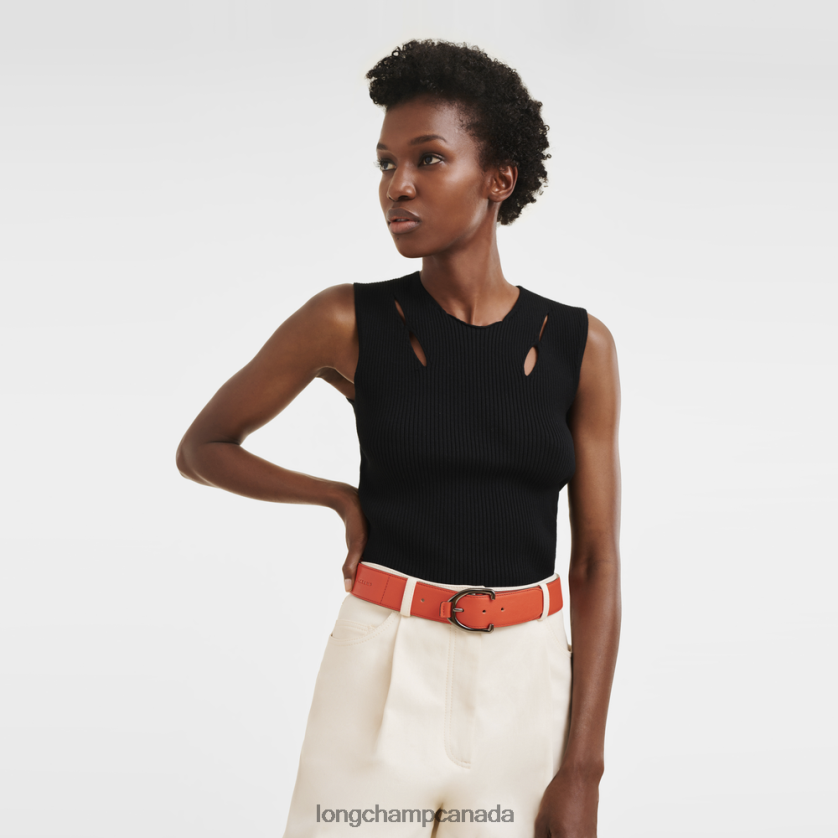 Longchamp 3D belt Orange Women Accessories 2XXDPB948