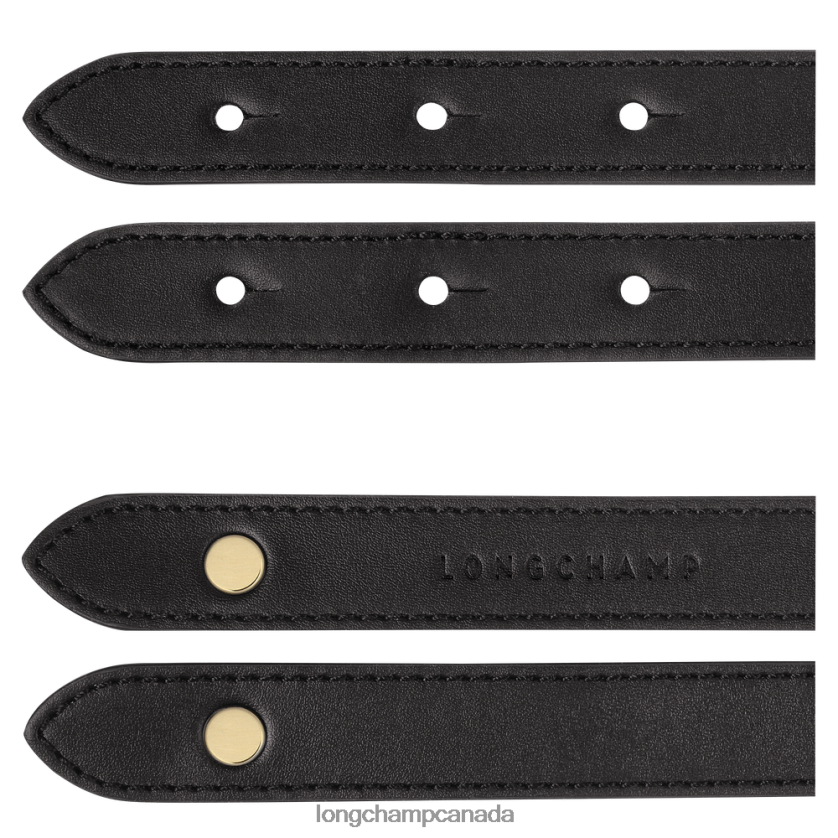 Longchamp Box-Trot belt Black Women Accessories 2XXDPB945