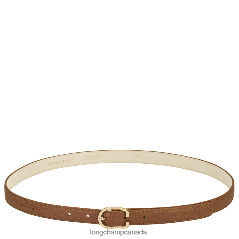 Longchamp Le Foulonne belt Caramel Women Accessories 2XXDPB927