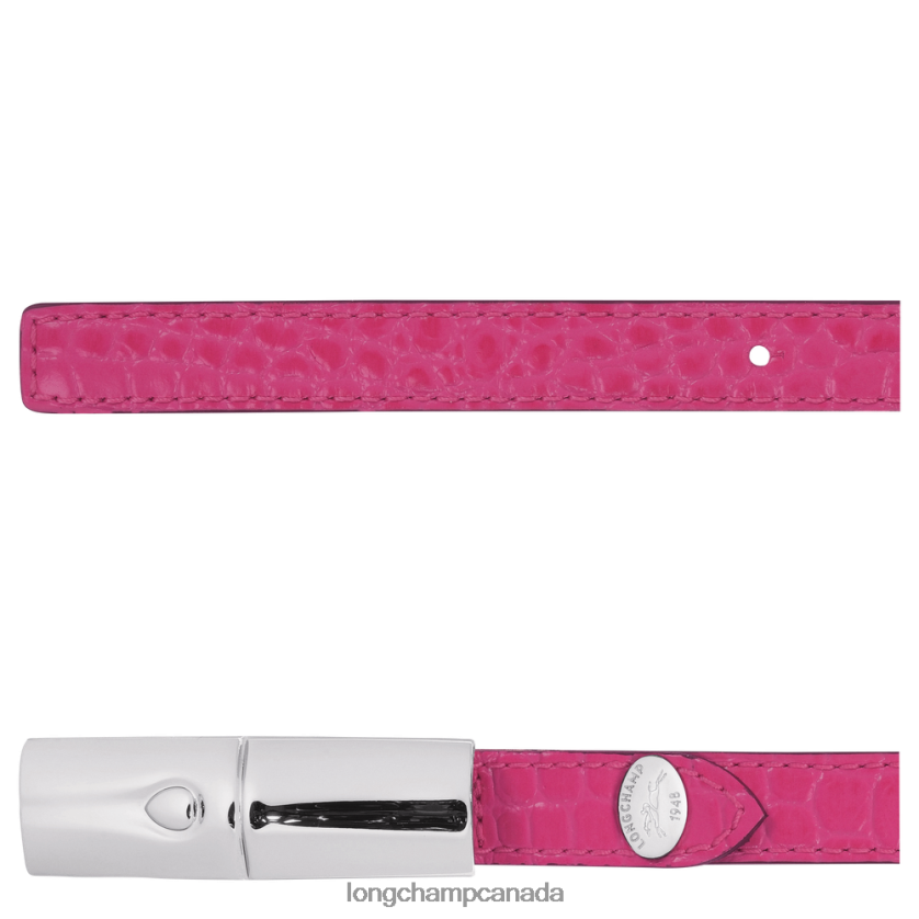 Longchamp Roseau belt Fuchsia Women Accessories 2XXDPB915