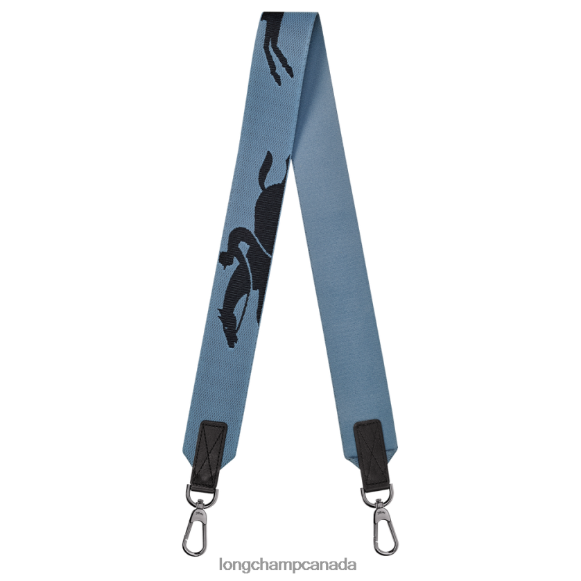 Longchamp 3D Shoulder strap Slate Women Accessories 2XXDPB1068