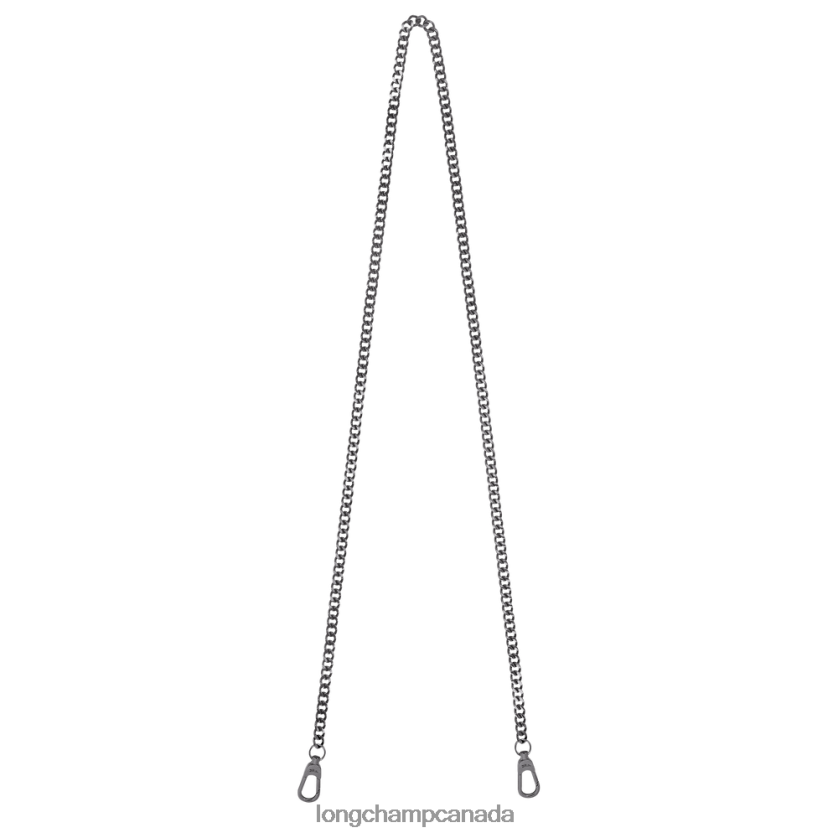 Longchamp Chaine Shoulder strap Black Metal Women Accessories 2XXDPB1083