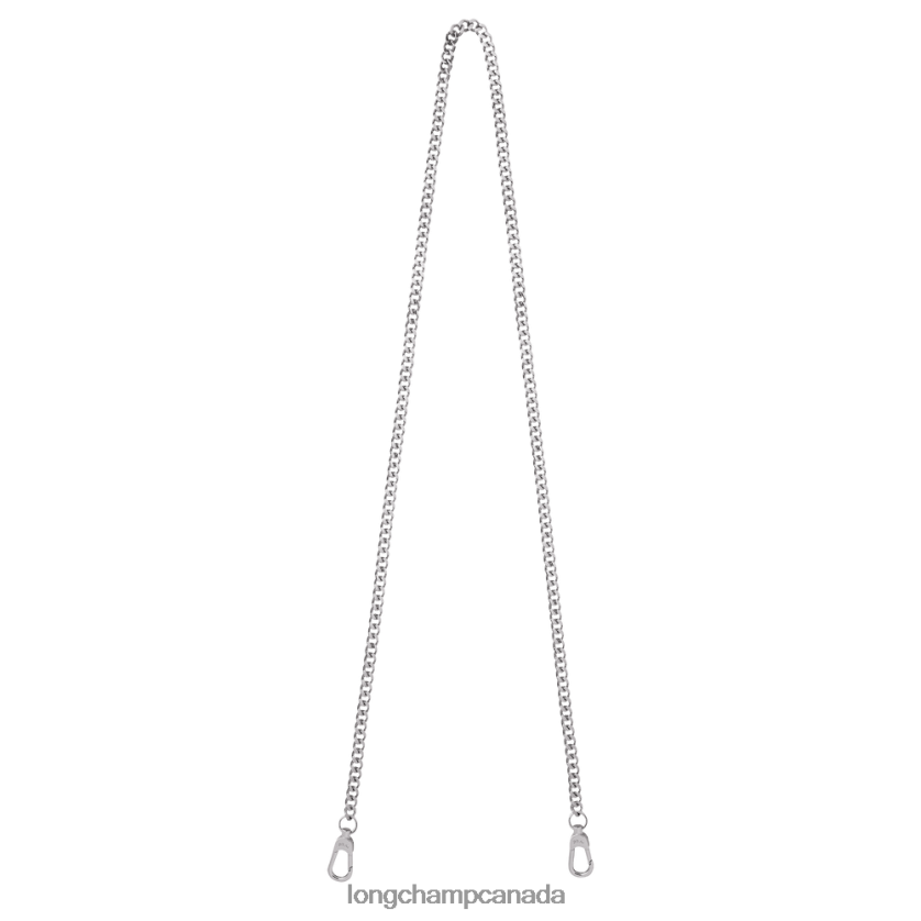 Longchamp Chaine Shoulder strap Silver Women Accessories 2XXDPB1082