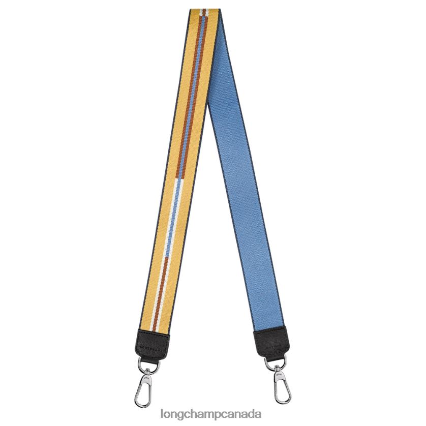 Longchamp Rayures Shoulder strap Blue Mist Women Accessories 2XXDPB1078